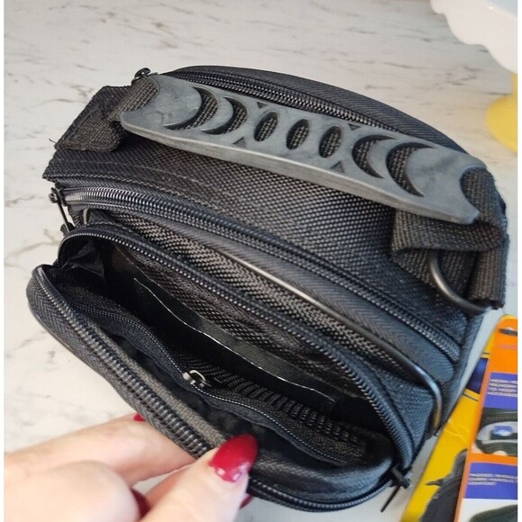 NWT Digital Concepts Camera / Compact Camcorder Bag Black Padded Strap - Picture 7 of 13